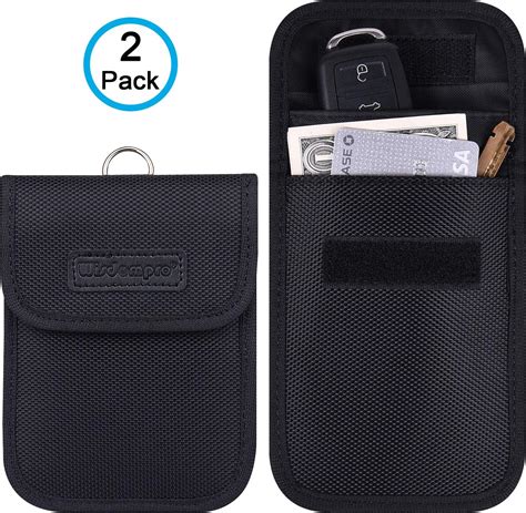 truck remote rfid protection case|Wisdompro Faraday Bag for Key Fob, 2 Pack WP4694 RFID Key .